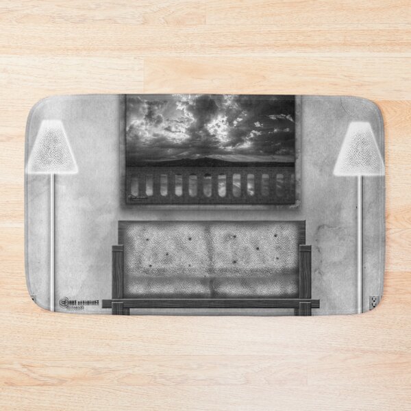 Item preview, ©DA Sunset On The Wall IA Monochromatic designed and sold by OmarHernandez.