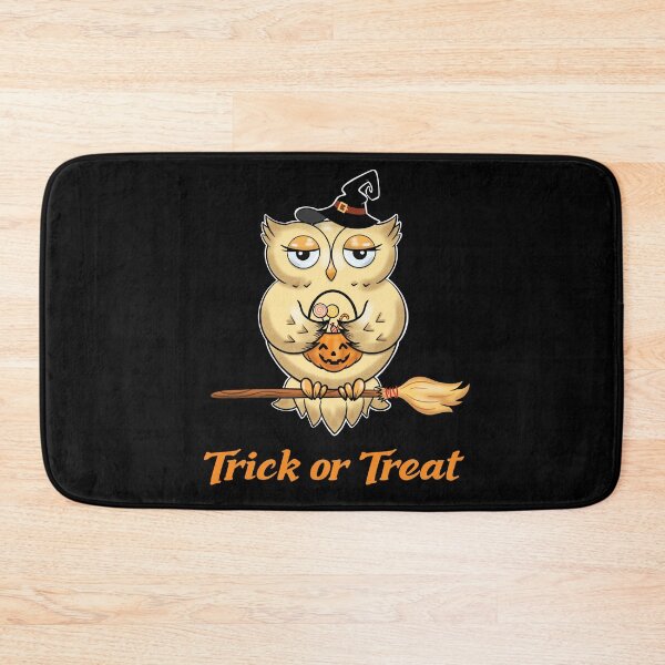 Item preview, Witch Owl Trick or Treat for Halloween designed and sold by Kate Hyunsu Cho.