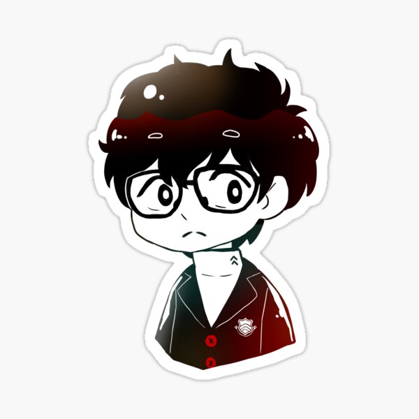 Persona 5 Chibi Joker Sticker By Lor3n Redbubble