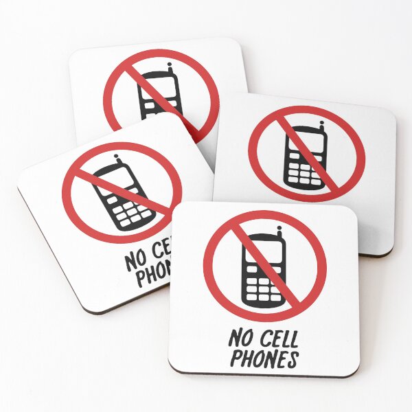 Aperçu de l'œuvre Le signe "Pas de téléphones portables" de Luke créée et vendue par friday-toons.