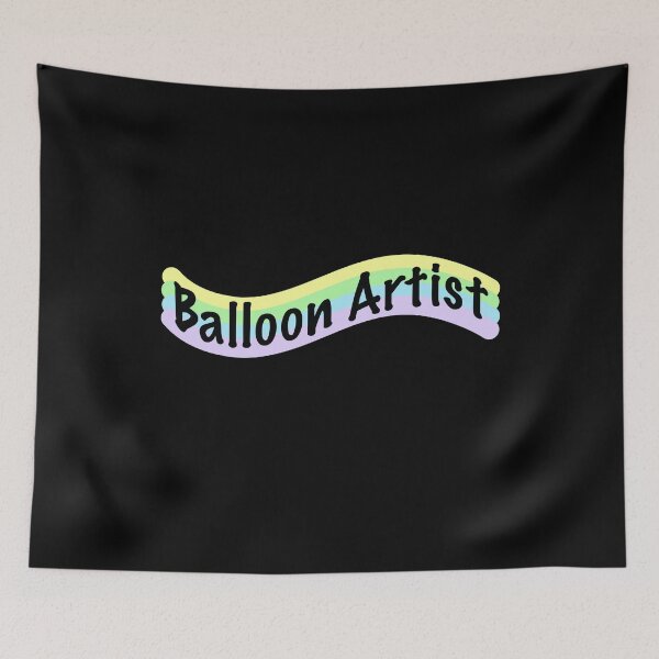 Item preview, Balloon Artist Wavy Design in Pastels designed and sold by Whoopsidoodle.