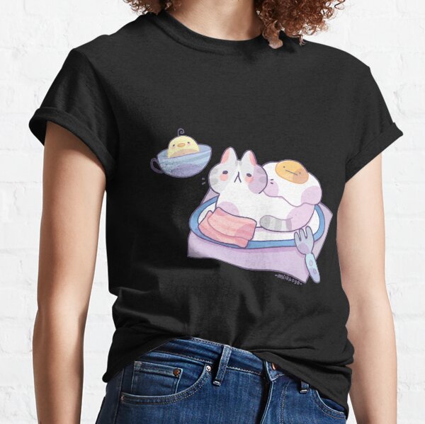 Breakfast cat Classic T-Shirt