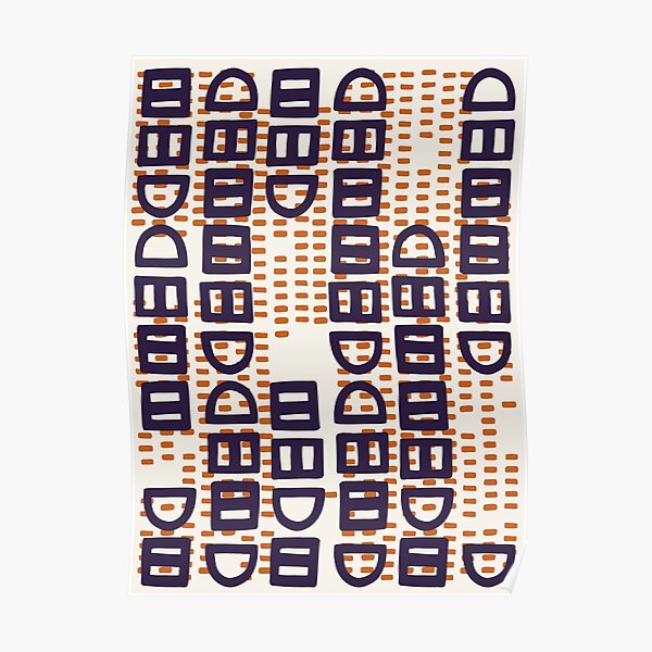 BPPCo. Pattern 12 Poster