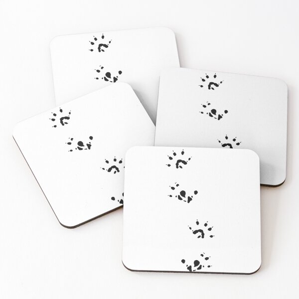 Item preview, Sugar Glider Paw Prints- Black designed and sold by LordGraceArt.