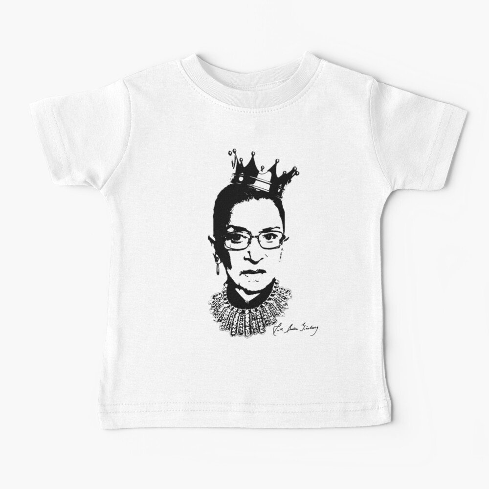 Ruth Bader Ginsburg Autograph Baby T-Shirt