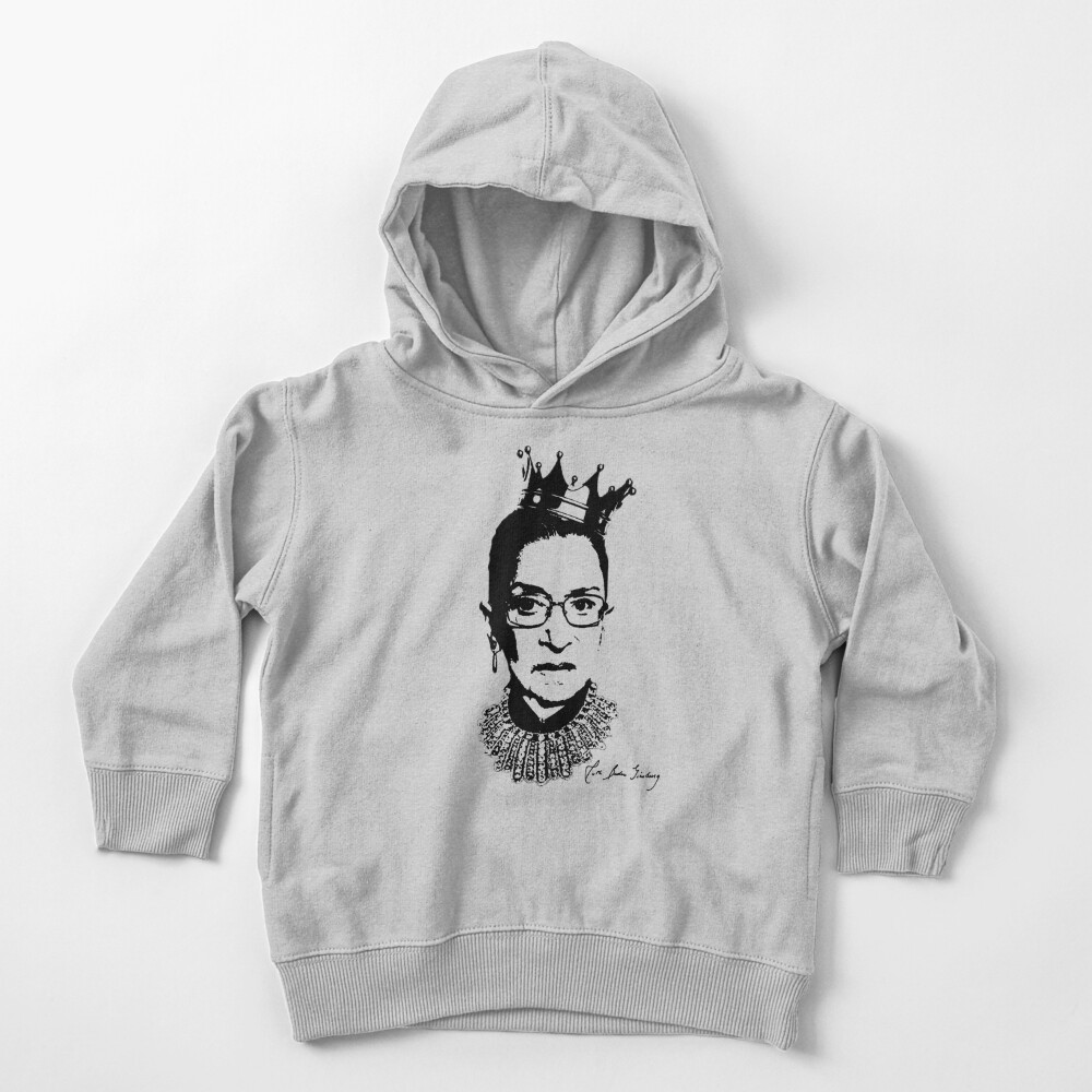 Ruth Bader Ginsburg Autograph  Toddler Pullover Hoodie