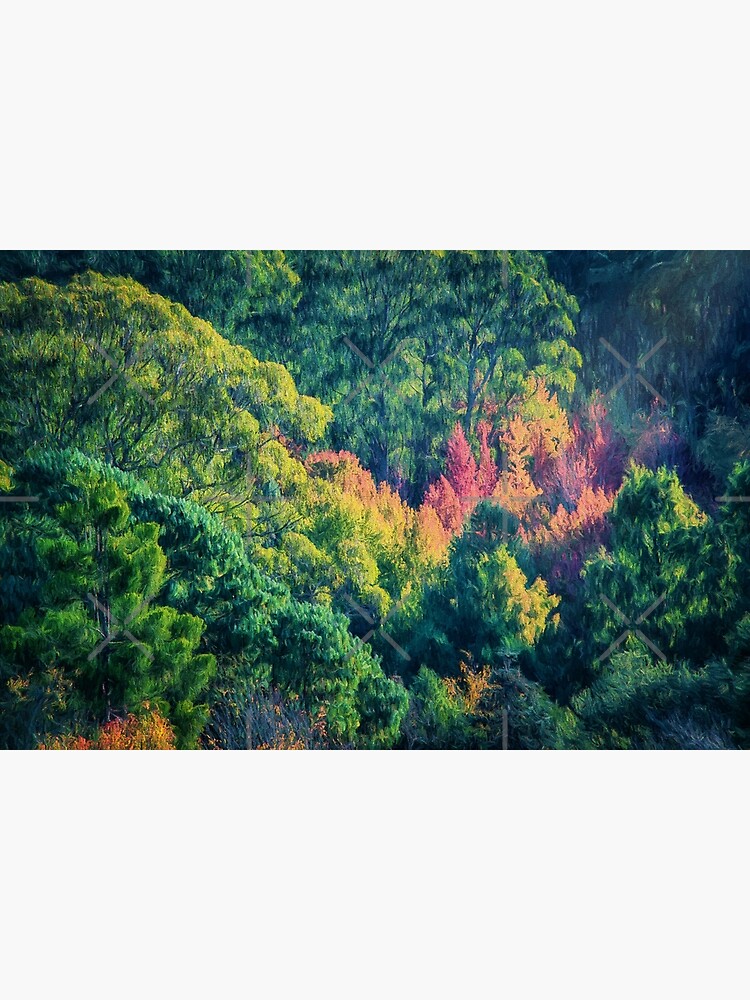 Autumn in the Hills (digital painting) by RayW