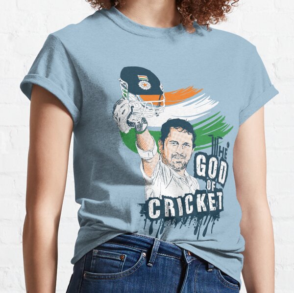 Sachin God of Cricket Classic T-Shirt
