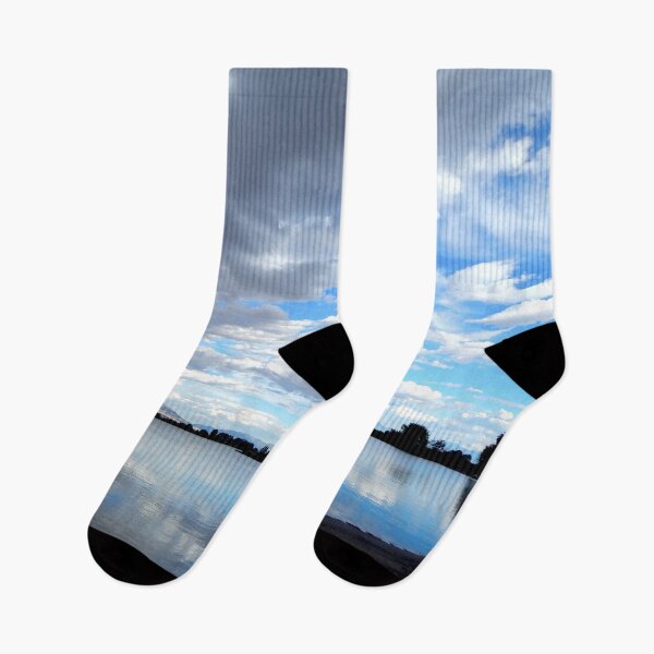 Item preview, Cloud reflections in water designed and sold by Stephanie  Skeem.