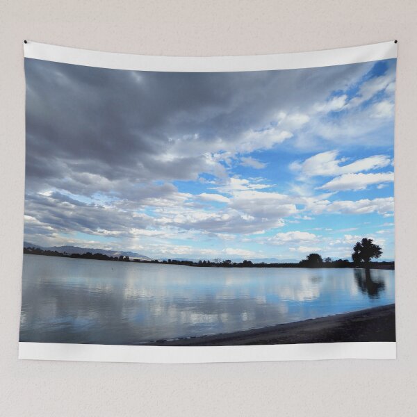 Item preview, Cloud reflections in water designed and sold by Stephanie  Skeem.