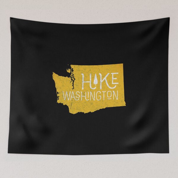 Item preview, Classic Hike Washington State Hiker Novlety designed and sold by ripsydesigns.