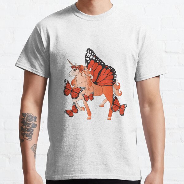 Orange Monarch Pegasus Classic T-Shirt