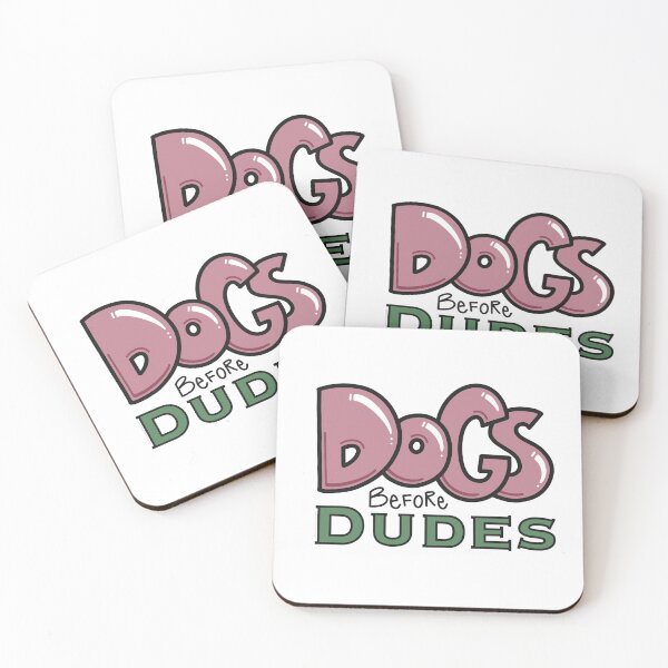 Item preview, Dogs Before Dudes Gift for Her Dog Lover Pet Owner designed and sold by Pixelandpaper.