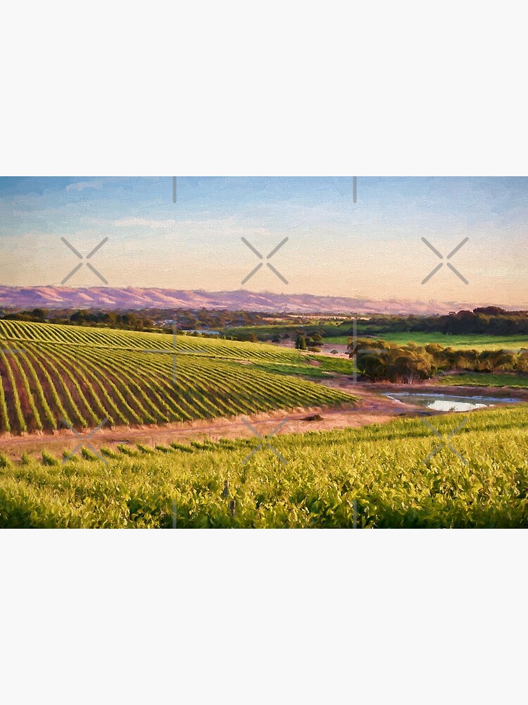 McLaren Vale Magic (digital painting) by RayW