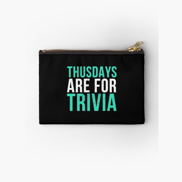 Item preview, Trivia Team Thursdays Are For Trivia Design designed and sold by noirty.