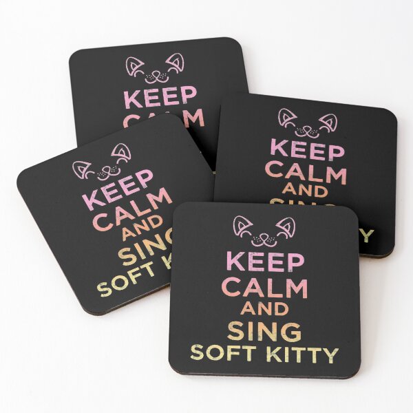 Item preview, Keep Calm And Sing Soft Kitty  designed and sold by SpitLake.