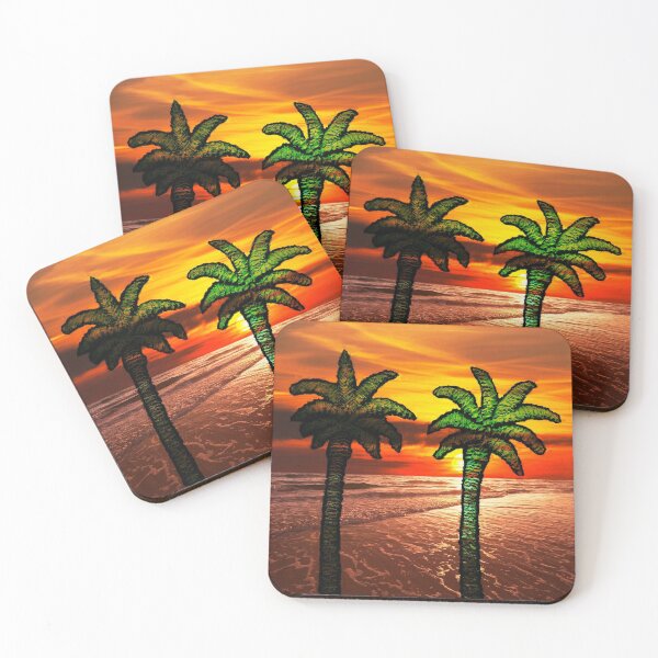 Item preview, Palms in the Sunset designed and sold by heatherfriedman.