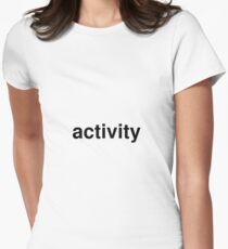 activity Women's Fitted T-Shirt