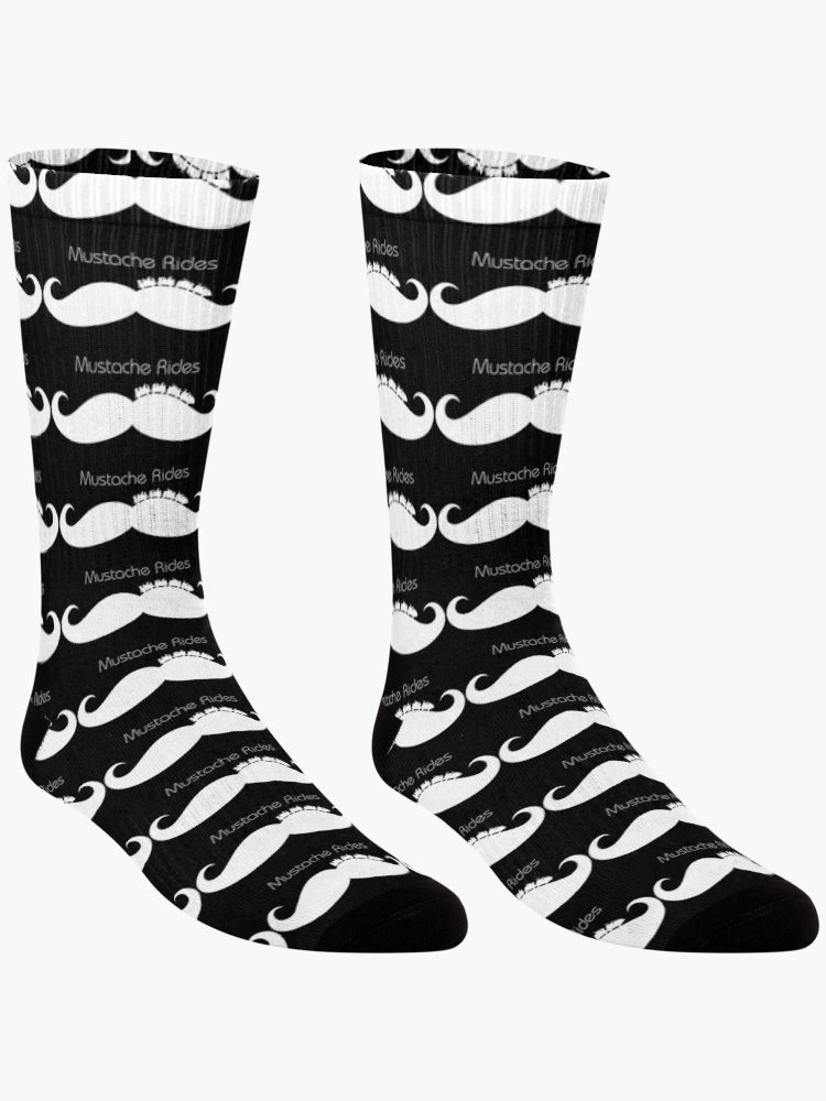 Thumbnail 3 of 5, Socks, Mustache Rides designed and sold by SpitLake.