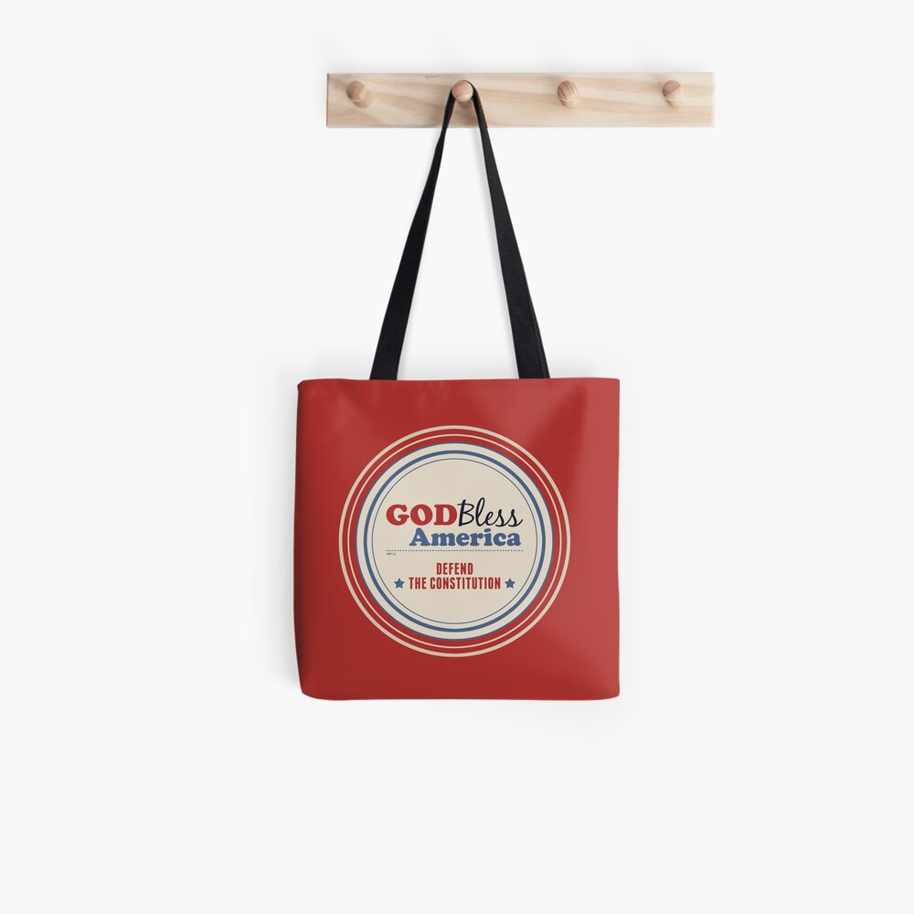 God Bless America Tote Bag