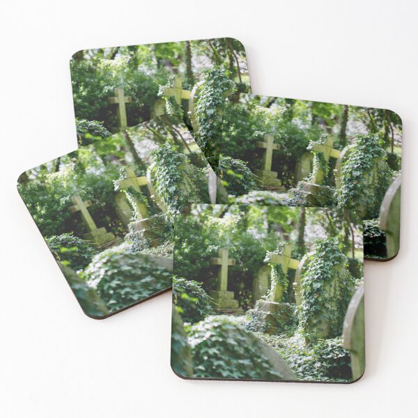 Item preview, UK - Highgate East - ivy on tombstones designed and sold by renprovo.