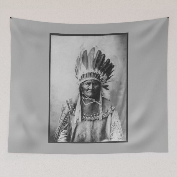 Item preview, Geronimo - Bedonkohe Apache Warrior and Medicine Man designed and sold by RogerMurdock.