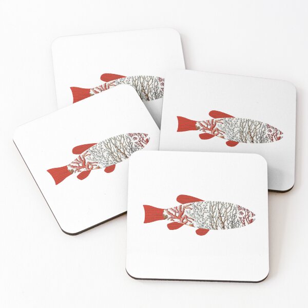 Item preview, Fish collage with vintage sealife illustration designed and sold by RARoberts.