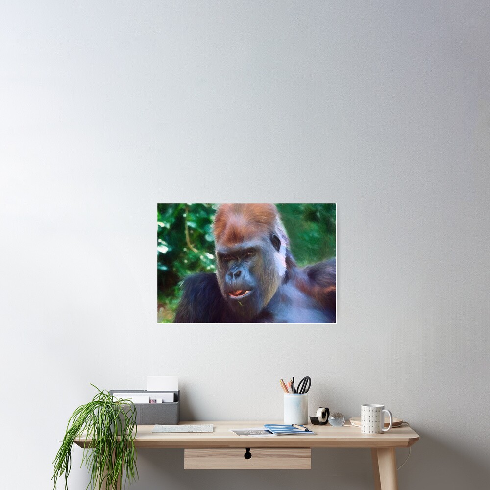 Contemplation (digital painting) Poster
