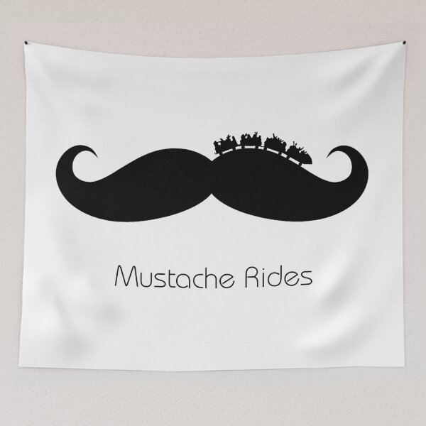 Item preview, Mustache Rides designed and sold by SpitLake.