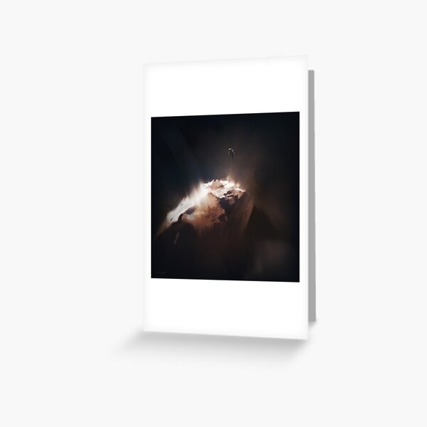 Above the Comet Greeting Card
