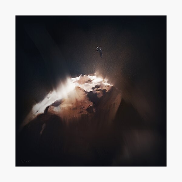 Above the Comet Photographic Print