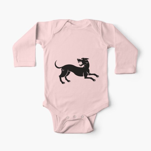 Hound Long Sleeve Baby One-Piece