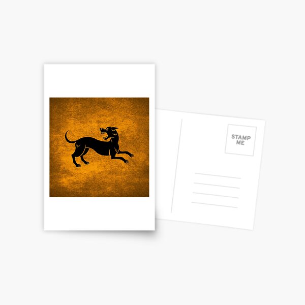 Hound Postcard