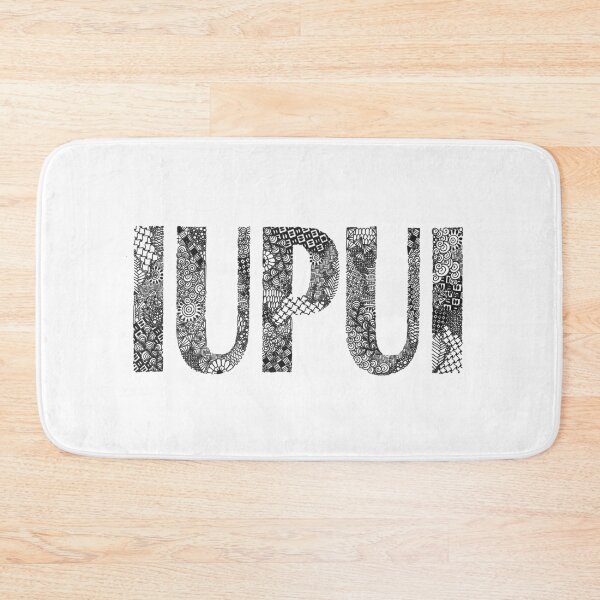 Item preview, Zentangle IUPUI 4 designed and sold by Nicole Christine.