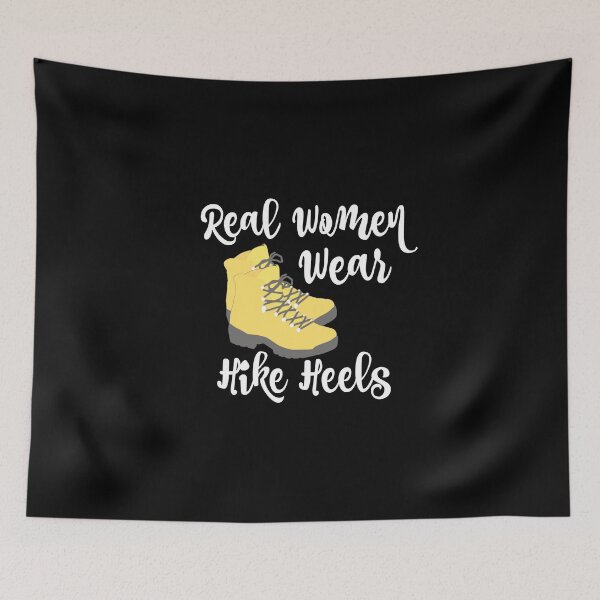 Item preview, Funny Women's Hiking T Shirt Design Hike Heels designed and sold by Nextlevellife.