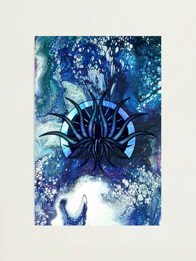 Alternate view of Portal: monster art Photographic Print