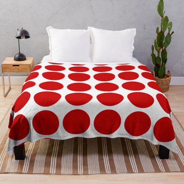 Item preview, Red Dots Pattern Red & White designed and sold by EvePenman.