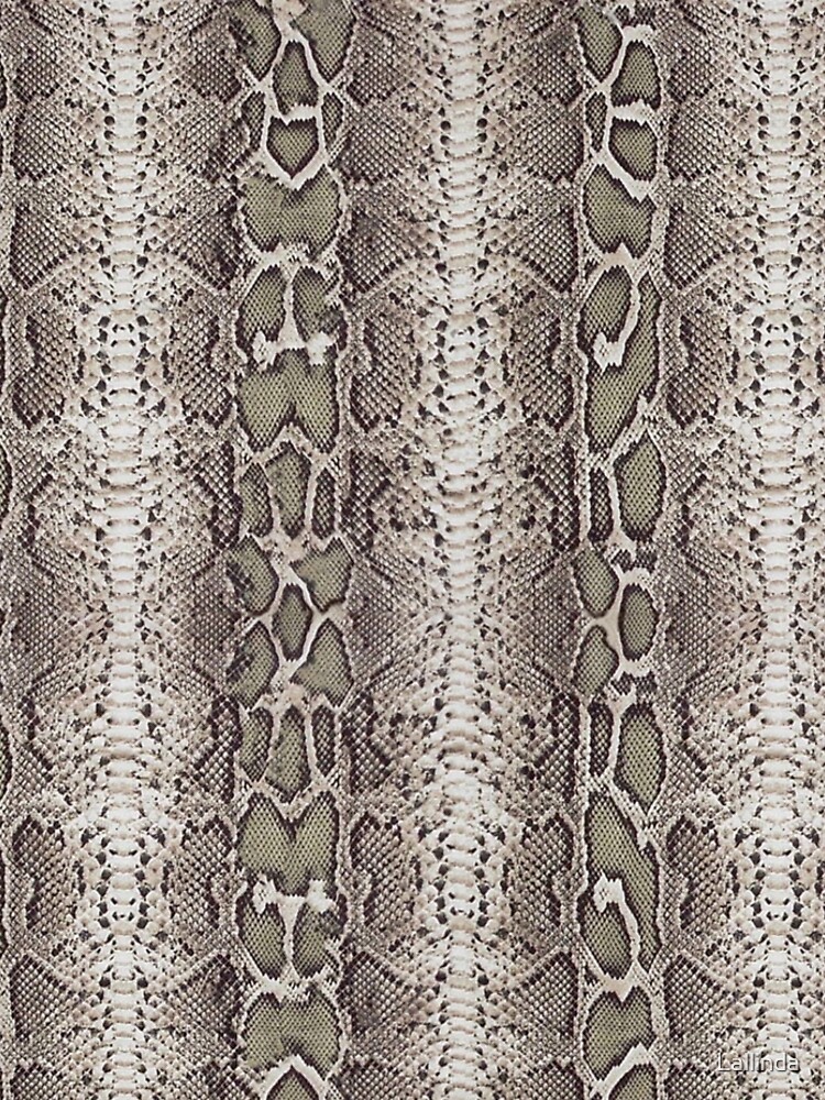 Snake Skin Print by Lallinda
