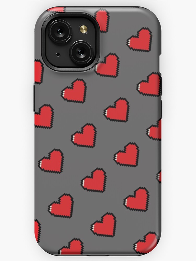 Thumbnail 1 of 4, iPhone Case, Digital Hearts Pattern designed and sold by savesarah.