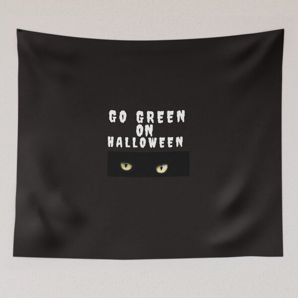 Item preview, GO GREEN ON HALLOWEEN designed and sold by Pbradley50.