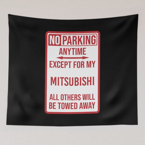 Item preview, No Parking - Mitsubishi designed and sold by PetrolHeads.