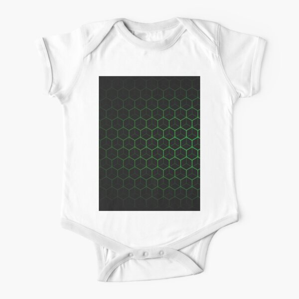 Very Cool, Super Awesome and kind of Pretty Amazing Abstract Pattern Short Sleeve Baby One-Piece