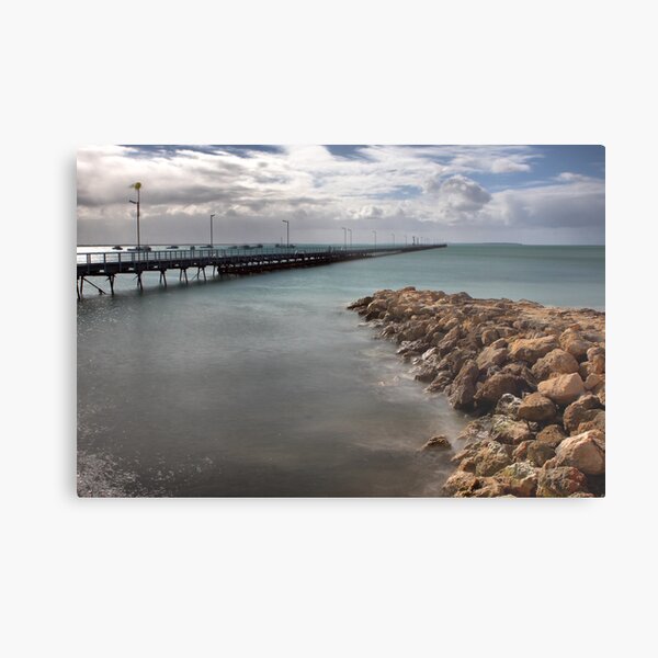 Beachport Pier Metal Print