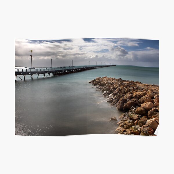 Beachport Pier Poster