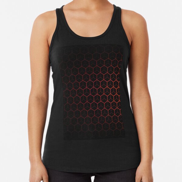 Very Cool, Super Awesome and kind of Pretty Amazing Abstract Pattern Racerback Tank Top