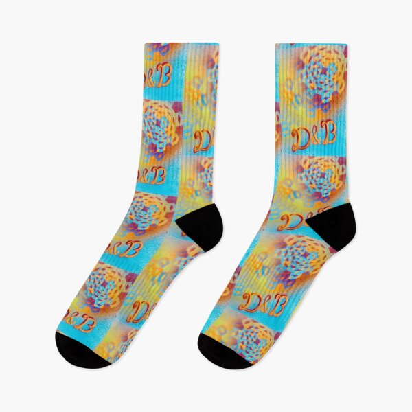 Item preview, D&B graffiti pattern  designed and sold by Beau Gordon.