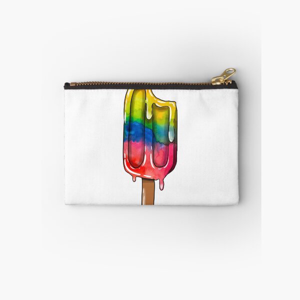 Item preview, Watercolor rainbow popsicle designed and sold by Createartforfun.