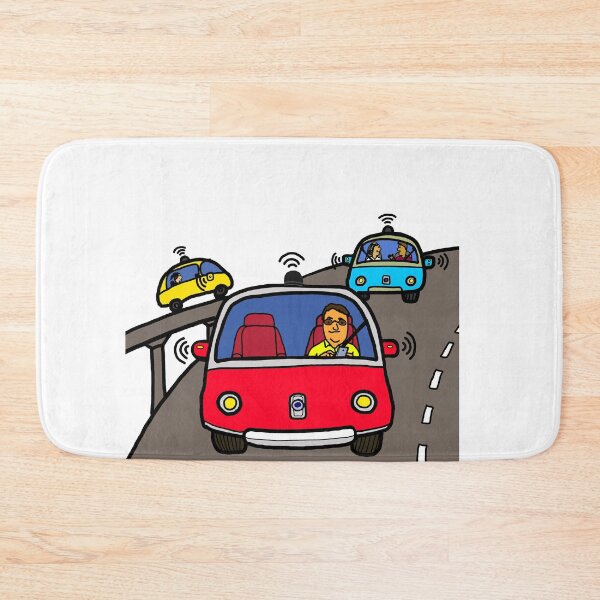 Item preview, Self Driving Cars designed and sold by Nalidsa Sukprasert.