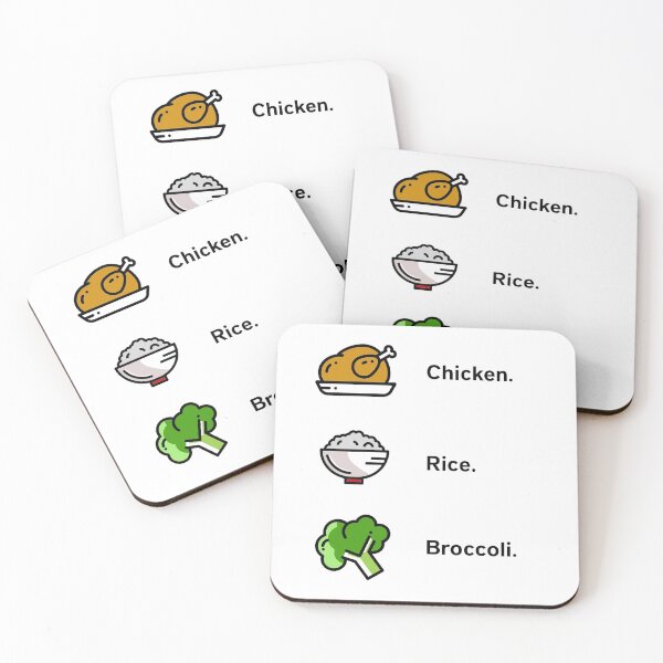 Item preview, Copy of Copy of Chicken Rice Broccoli designed and sold by HopeArt36.