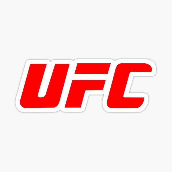 ufc merch Sticker